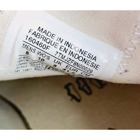 Converse Chuck Taylor All Star Low Canvas Trainers Unisex M8 W10 Blue - Picture 7 of 8